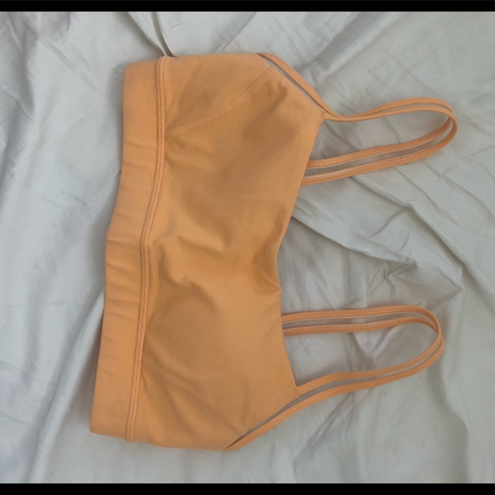 lululemon orange bra size 4